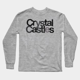 ::: Crystal Castles ::: Retro Fan Design  ::: Long Sleeve T-Shirt